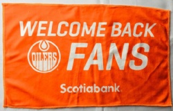 Oilers Fan Rally Towel